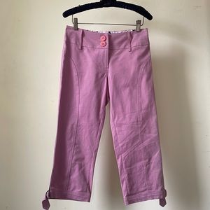 NWOT Made in Paris. Absolu Confort Capri Pants